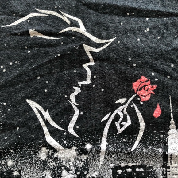 Disney Beauty and the beast New York Broadway Musical T-Shirt - Picture 4 of 7